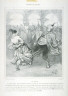 Honoré Daumier / LA POLKA, no. 14 from the series, VOYAGE EN CHINE / 1844