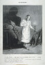 Honoré Daumier / Dis donc, Bichette...à quoi songes-tu donc de te prommener comme ça la nuit?... no. 5 from the series Les bas-bleus / 1844