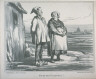 Honoré Daumier / Dire que nous v'là parisiens!... from the series Actualités published in l'Album des charges du jour / 1860