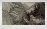 Francois Fortune Antoine Ferogio / Paysage de Montagne / 19th Century