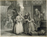 William Hogarth / A Harlot's Progress, plate I / 17th - 18th century