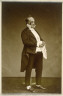 Étienne Carjat / Portrait of Henry Bonaventure Monnier as M. Prudhomme / circa 1870