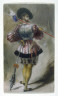 attrib. to Ferdinand-Victor-Eugène Delacroix / A King's Guard / 18th - 19th century