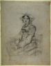 after Jean-Auguste-Dominique Ingres / Portrait of Madame Haudborg-Lescot / 1814