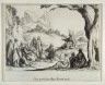 Jacques Callot / (One from )The New Testament  (Christ preaching to his disciples ) / 1635