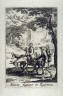 Jacques Callot / (One from) The Life of the Virgin (The Flight into Egypt) / 1633