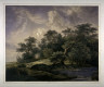 Joseph Selb / Landscape with trees and a small river / 18th - 19th century