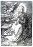 Albrecht Dürer / The Virgin and Child  Crowned by One Angel / 1520