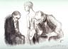 Kæthe Kollwitz / Beim Arzt (At the Doctor's) / 1920