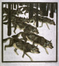 Norbertine von Bresslern-Roth / Wolves in a Winter Landscape / 19th - 20th century