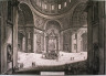 Giovanni Battista Piranesi / Veduta interna della Basilica di S. Pietro vicino alla Tribuna (Interior view of the basilica of S. Peter near the tribune) from Vedute di Roma (Views of Rome) / 1773