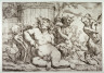 Francesco di Domenico Maria  Burani / Silenus with Three Satyrs / 17th century