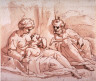 Domenico Piola / The Holy Family / 17th century