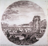 Stefano Della Bella / Campo Vaccino, from the series Landscapes and Ruins of Rome / 17th century