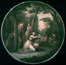 workshop of Francesco Bartolozzi / Women Weeping in a Forest / 18th Century