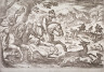 Antonio Tempesta / Deer Hunt, pl. 4 from the series Hunting Scenes VI / 1609