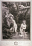 Carlo Antonio Porporati / Il Bagno di Leda (Leda's bath), after Correggio / 18th Century