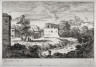 Paolo Anesi / Veduta di Porta Castello, pl. 2 from the series Varie vedute (Different Views) / 1725