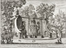 Giovanni Battista Falda / The Fountain Above the Rustic Fountain at the Villa Aldobrandini, plate 10 from the series Le fontane delle ville di Frascati...(The fountains of the villas of Frascati...) / circa 1675