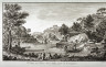 Giuseppi Benedetti / Veduta sul Fiume Arno dalla parte di Grumaggio (View of the River Arno at Grumaggio), plate 15 from the series Vedute della Toscana (Views of Tuscany) / 1744