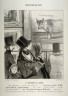 Honoré Daumier / Le bourgeois au Salon no. 4 from the series Caricatures du jour / 1842