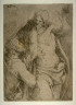 Palma  Giovane (Jacopo Negretti) / The Doubting Thomas (Incredulity of St. Thomas),  from the series De excellentia et nobilitate delineationis libri duo (Principles of Drawing) / 16th - 17th century