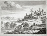 Jan van Almeloven / Landscape with River and Town on the high ground / 17th - 18th century