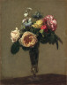 Ignace-Henri-Jean-Théodore Fantin-Latour / Flowers in a Vase / 1882