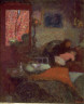 Édouard Vuillard / Interior with Mother and Child / circa 1899 - 1900