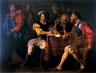 Matthias Stomer / The Calling of Saint Matthew / circa 1629