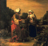 Barent Fabritius / Hagar and Ishmael Taking Leave of Abraham / circa 1650 - 1660