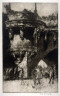 Sir Frank Brangwyn / Buttress of the Pont Neuf (small) / 19th - 20th century