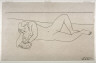 Pablo Picasso / Reclining Nude / 1920