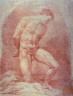 Anonymous / Academic Male Nude / 19th Century