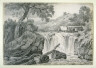 Samuel Prout / Waterfall in Kent / 19th Century