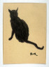 Norbertine von Bresslern-Roth / Black Cat / 19th - 20th century