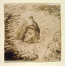 George Cruikshank / Untitled [Sleeping man] / 18th - 19th century