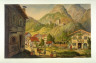 Charles D'Oyley / View of a Country Village in the Alps - ( View of the Church below Martins wand ?) / 1840