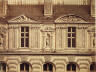 Édouard-Denis Baldus / The Louvre, detail, windows of upper story / ca. 1855