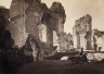 Gioacchino Altobelli / Ruins of the Thermae of Caracalla / ca. 1865