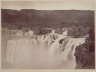 Timothy H. O'Sullivan / Shoshone Falls, Snake River, Idaho Falls, lateral view, on upper level. / 1874