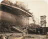 Robert Howlett / Construction of the "Great Eastern" at John Scott Russell's Yard, / 1855