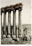 Francis Frith / The Great Pillars and Smaller Temple, Baalbec / ca. 1857