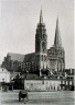 Henri Le Secq / Chartres Cathedral, general view / 1852