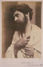 Oscar Rejlander / Portrait of a man with beard and white robe / ca. 1860