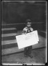 Lewis W. Hine / Young Newsie Working Pathetic Story 1908 / 1908