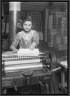 Lewis W. Hine / Young Worker in Paper Box Factory 1912 / 1912