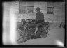 Lewis W. Hine / Man on Motorcycle / 1917