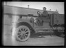Lewis W. Hine / Soldier Driving a Truck / 1917