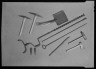 Lewis W. Hine / Set of Miners Tools in Miniature / ca. 1909-1925